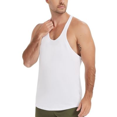 XMAMLON カスタム ジムTシャツ 男性用Tシャツ グラフィックTシャツ スリーブレスタンクトップ コットン
