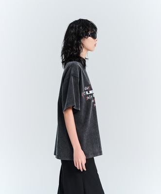100% コットン 男性 女性 短袖 Tシャツ DTG プリント スクリーン パフ アシド 洗濯Tシャツ