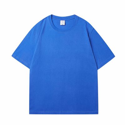 男性用 カスタム 重い100%綿 オーバーサイズTシャツ 空っぽ 偽りの首 重量 多色