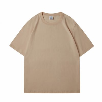 男性用 カスタム 重い100%綿 オーバーサイズTシャツ 空っぽ 偽りの首 重量 多色