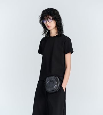 コットンソロナ 布 女の子のための冷却タンク トップ シャツ 女性 ブルーズ シャツ クルー ネック