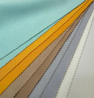 カスタム カラー 高密度 4 Way ストレッチ スパンデックス 織物 アセテート模倣布 服用