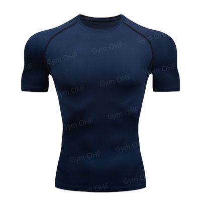 XMAMLON 短袖の短袖Tシャツ アスリート・コンプレッショントレーニングに最適
