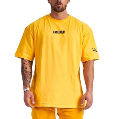 夏の必需品 織り織り方法と印刷パターンで 男性用オーバーサイズのTシャツ