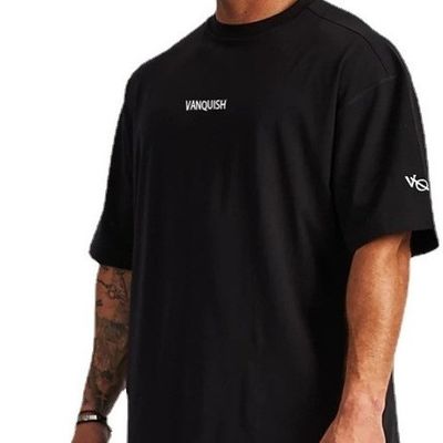 夏の必需品 織り織り方法と印刷パターンで 男性用オーバーサイズのTシャツ