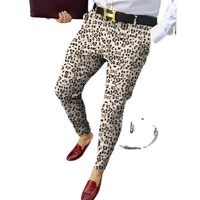 格安な 太刀打ちパンツ 男性 春季 編み物 ゴルフ 弾性パンツ