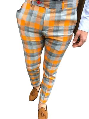 格安な 太刀打ちパンツ 男性 春季 編み物 ゴルフ 弾性パンツ