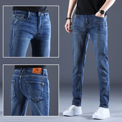 XMAMLON RTS 男性パンツ 普通のジーンズ 洗濯工芸品と防風技術