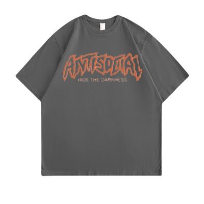 オーダーメイド プリントされた綿Tシャツ OEM ODM 収縮防止針検知プラスサイズ