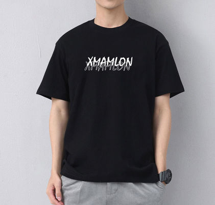 オーダーメイド プリントされた綿Tシャツ OEM ODM 収縮防止針検知プラスサイズ