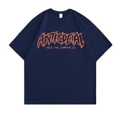 オーダーメイド プリントされた綿Tシャツ OEM ODM 収縮防止針検知プラスサイズ