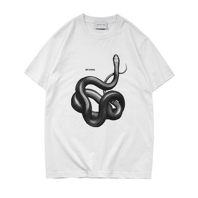 性別中立3Dプリント ストリートファッション用 スネークローズTシャツ