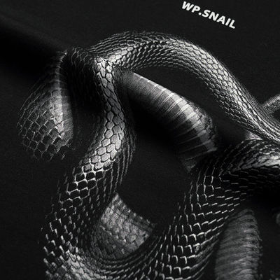 性別中立3Dプリント ストリートファッション用 スネークローズTシャツ