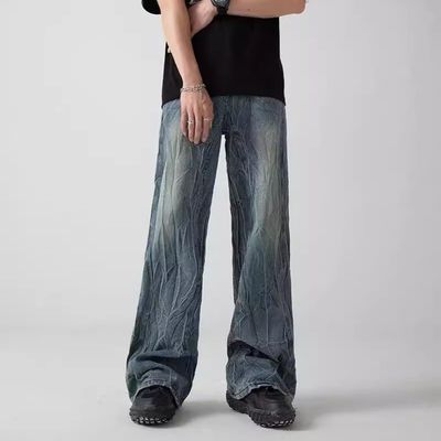 ブーツカット フラッシュ フラッシュ スウェット 男性用ジーンズパンツ 男性用パンツ