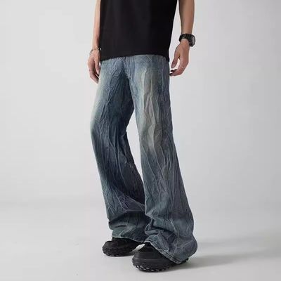 ブーツカット フラッシュ フラッシュ スウェット 男性用ジーンズパンツ 男性用パンツ