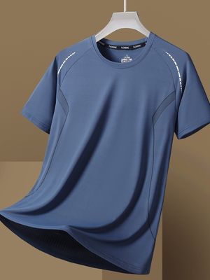 XMAMLON プリントストリートウェア 編み物 トレーニングスーツ 男性用Tシャツ 1-3日 最速配送