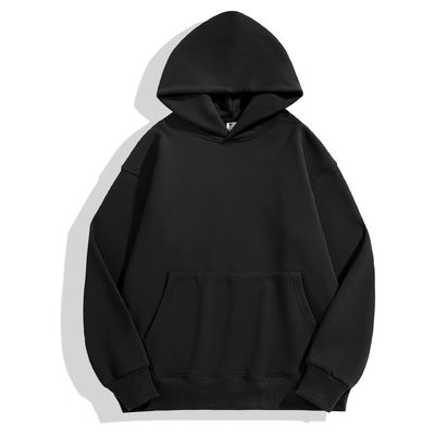 冬のシンプル フーディ 男性 フーディ 厚い 緊密な フールス 肩を落とす フーディ コットン XS-4XL 480g