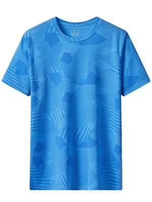 夏 UPF 50 UVプリントTシャツ カスタムロゴ ボクシージム ストリートウェア 男性 女性