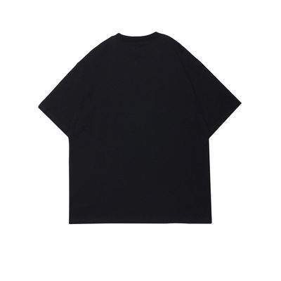 男性用 カスタムコットングラフィックTシャツ パターン印刷 アンチピリング