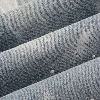 ラインストーン デニム ファッション クリスタル リベット ブートカット ジーンズ 洗える素材