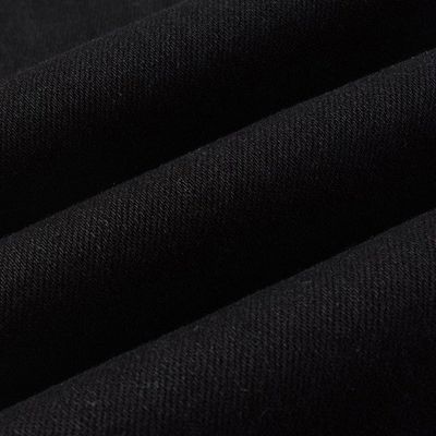 ダブルレイヤーの腰帯 折りたたみデザイン 黒 ラインストーン 積み重ね 薄いデニムジーンズ 男性用