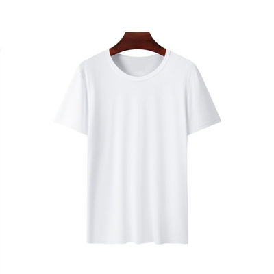 スポーツ シンプル Tシャツ 大量 メンズ O ネック Tシャツ 織物 編み物 180号