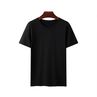 スポーツ シンプル Tシャツ 大量 メンズ O ネック Tシャツ 織物 編み物 180号