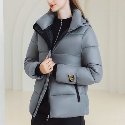 ユニセックス カジュアル プリント メカニシャン 冬服 軽量 羽毛パッパーコート