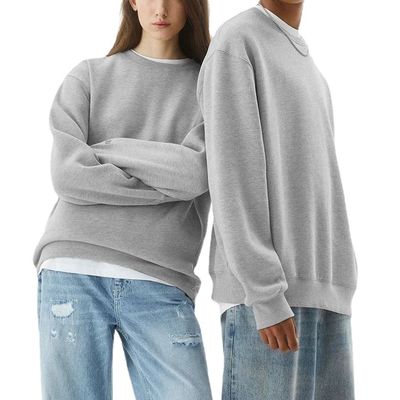 XMAMLON 320G 男性用ポリエステル/綿のスウェットシャツ 男性用クローレス クルーネックホディ