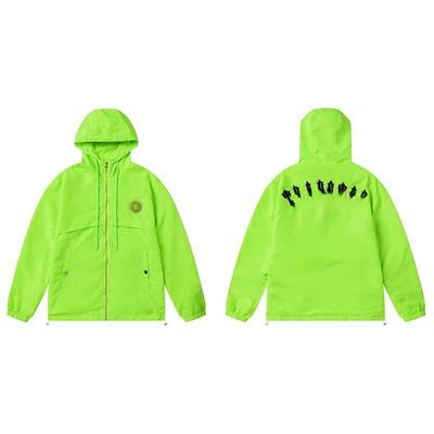 秋季 XMAMLON 刺身 ロゴ 風力 ストリートウェア ジャケット 男性 女性
